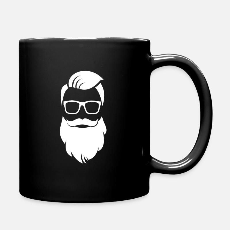Hipster - Mug uni - noir
