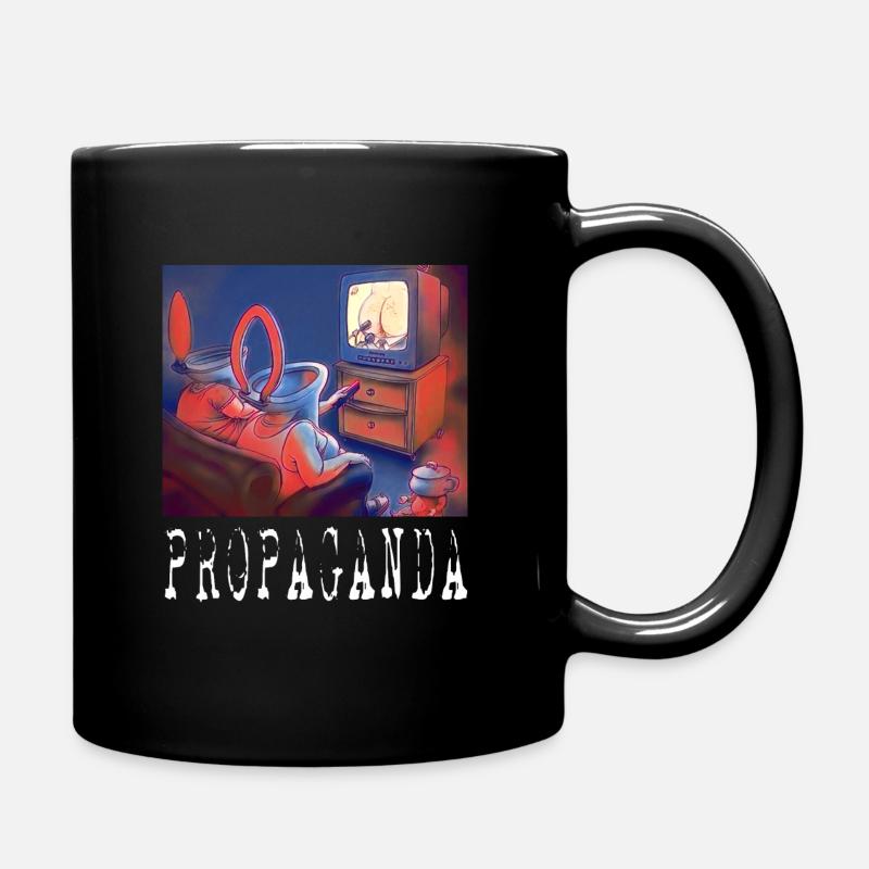 la propagande - Mug uni - noir