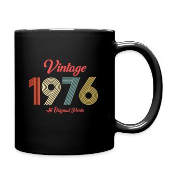 1976 - Tasse einfarbig - Schwarz - Rechts
