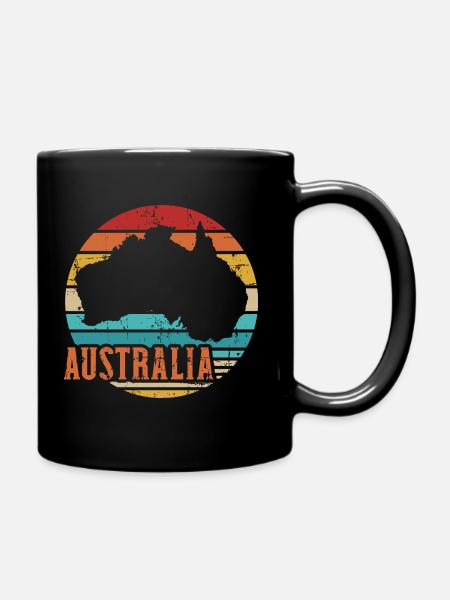 Australie - Mug uni - noir