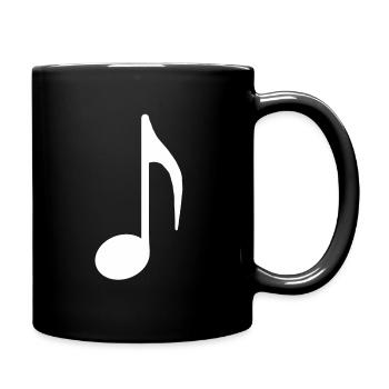 Music Band Note Musician Singer Music Orchestra - Full Colour Mug - black - Right