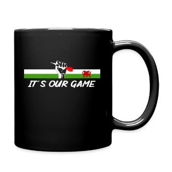 Le Pays de Galles c'est notre jeu - Mug uni - noir - Droite