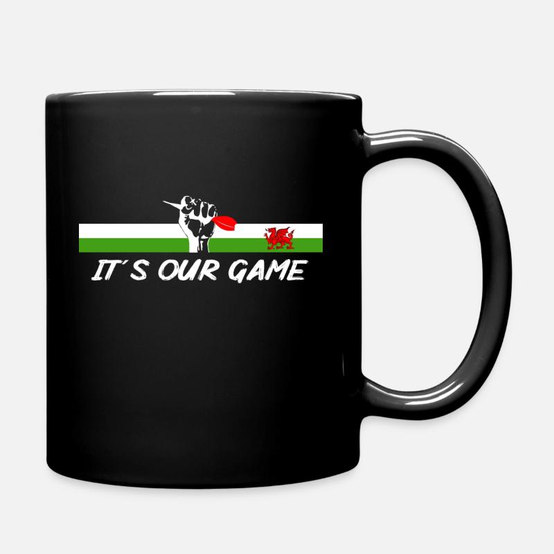 Wales its our game - Tasse einfarbig - Schwarz