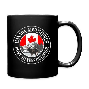 Canada - Moose - Canada - moose - Full Colour Mug - black - Right