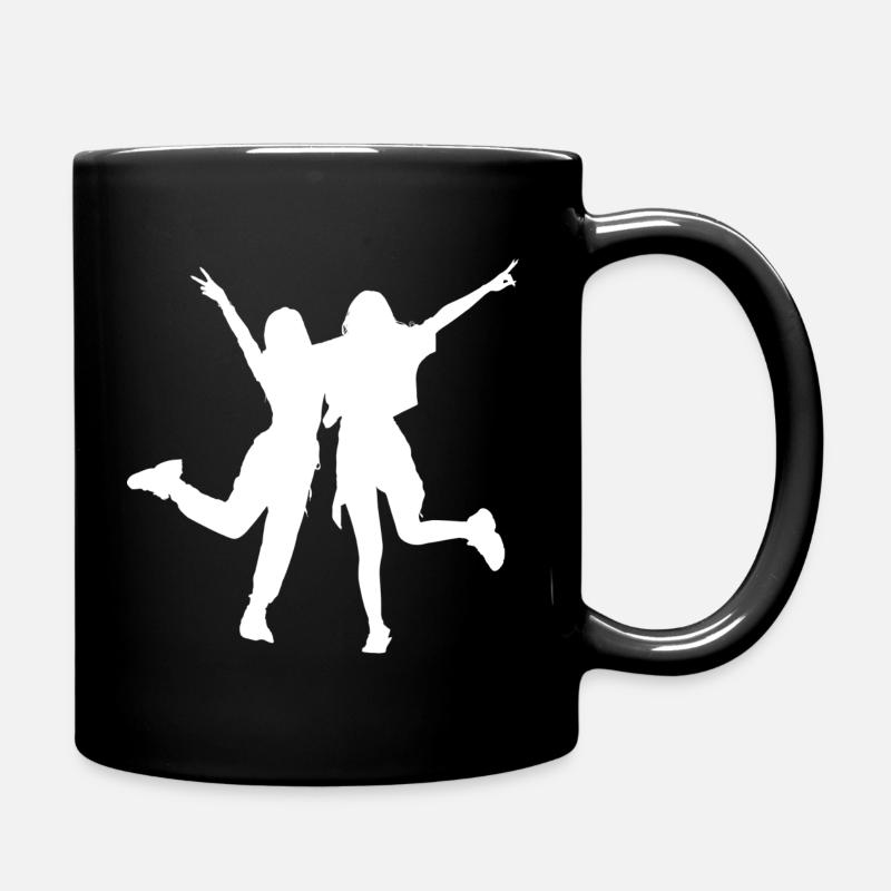 Ragazze Migliori amiche Ragazze Migliori amiche - Tazza monocolore - nero