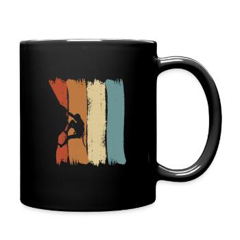 Escalade Bouldern Grimpeur Bergsport Bouldering - Mug uni - noir - Droite