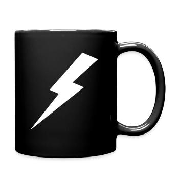 Lightning Bolt - Full Colour Mug - black - Right