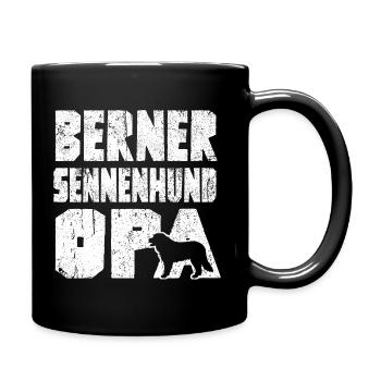 Bernese Mountain Dog OPA - Full Colour Mug - black - Right