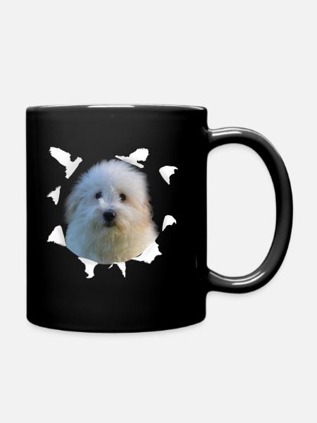 Coton de Tulear - Chien Coton de Tulear - Mug uni - noir