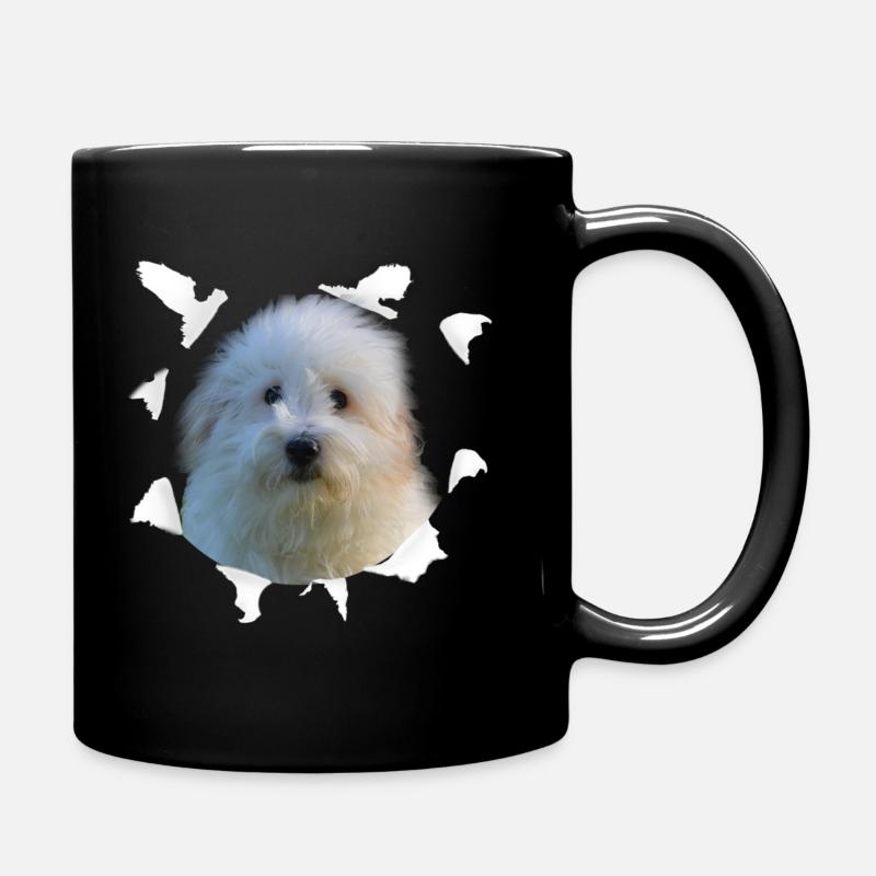 Coton de Tulear - Chien Coton de Tulear - Mug uni - noir