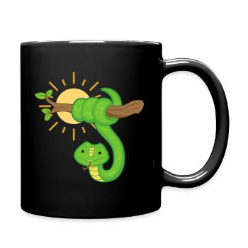 Serpent - Mug uni - noir - Droite