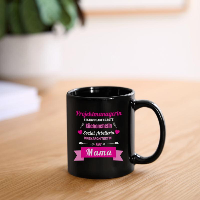Multitasking Mama Muttertag Geschenk Sprüche Tasse einfarbig