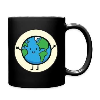 sustainability - Full Colour Mug - black - Right