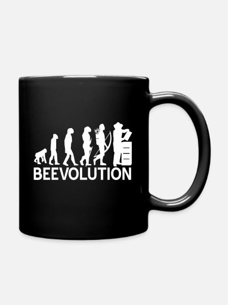Abeilles Abeilles Evolution Apiculture - Mug uni - noir