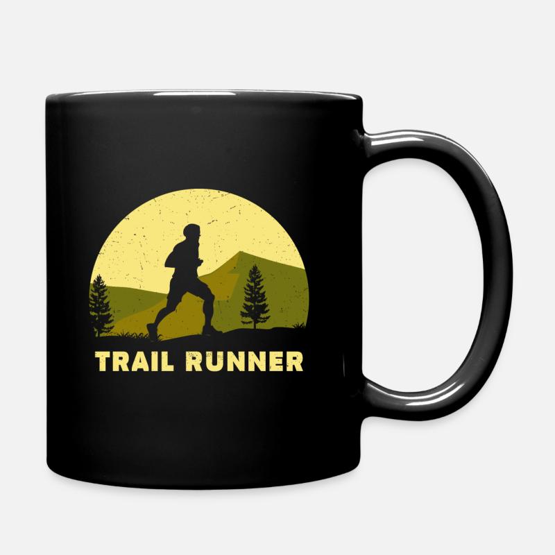 Trail Runner - Mug uni - noir