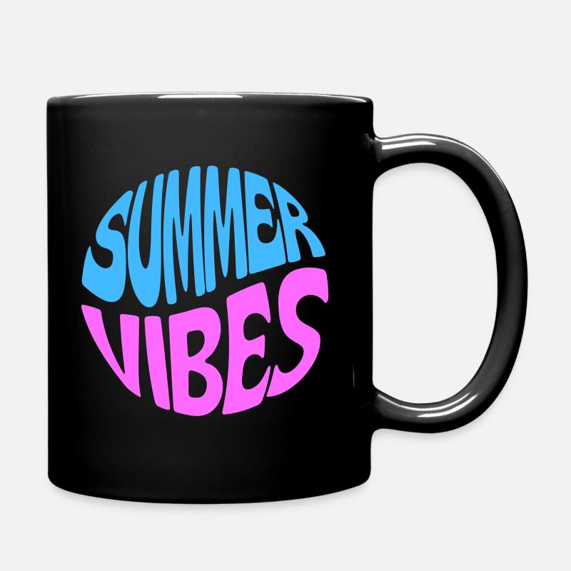 Summer Vibes - Mug uni - noir