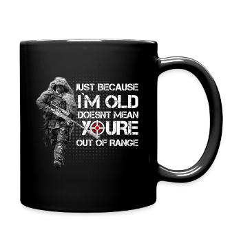 Military Sniper - Full Colour Mug - black - Right