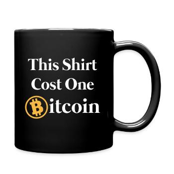 Bitcoin - Mug uni - noir - Droite