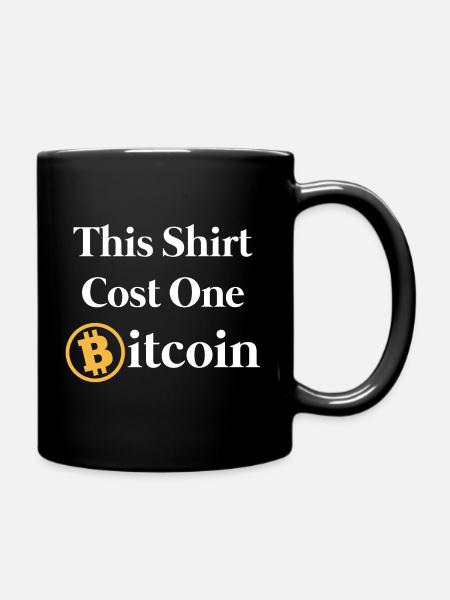 Bitcoin - Mug uni - noir
