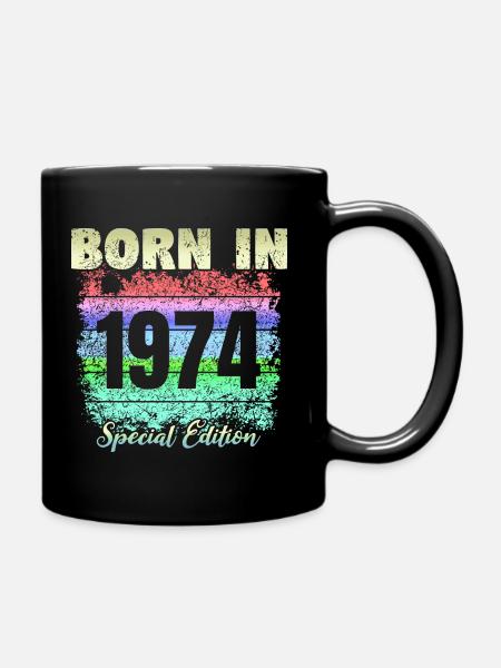 Né en 1974 - Mug uni - noir