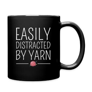 Crochet Crochet Crocheter Drôle - Mug uni - noir - Droite