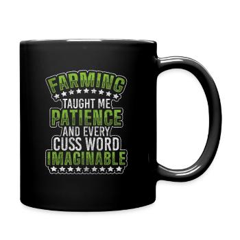 Farmer Cattle Cereals - Full Colour Mug - black - Right
