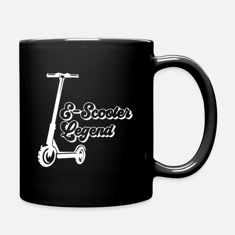 Escooter Legend Elektro Roller E-Roller - Tasse einfarbig - Schwarz