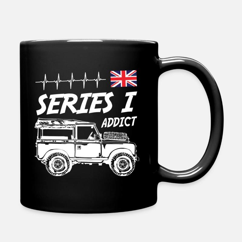 Landy Rover Series I Addict - Tasse einfarbig - Schwarz
