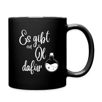 There is an oil for it - fashion for oil lovers - Full Colour Mug - black - Right