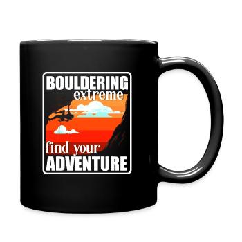 Escalade de bloc Boulderer Sport - Mug uni - noir - Droite