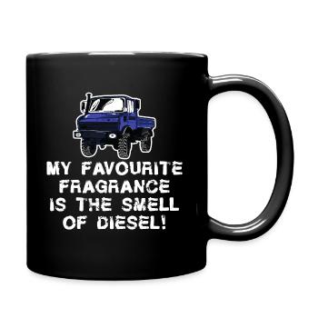 Ma fragrace préférée - Diesel - Unimog - Oldtimer - Mug uni - noir - Droite