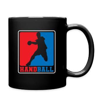 Handball competition team club - Full Colour Mug - black - Right