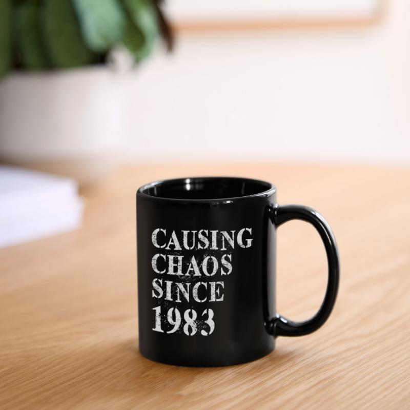 Causing Chaos since 1983 - Geburtstag 1983 Tasse einfarbig