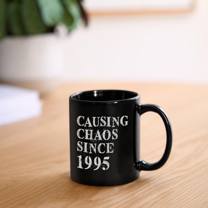 Causing Chaos since 1995 - Geburtstag 1995 Tasse einfarbig