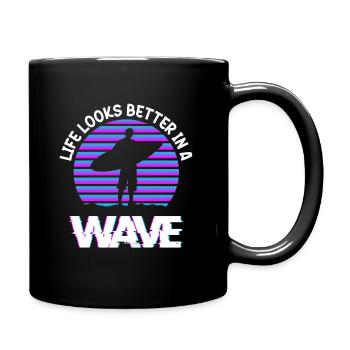 Wave Hawaii Sports nautiques - Mug uni - noir - Droite