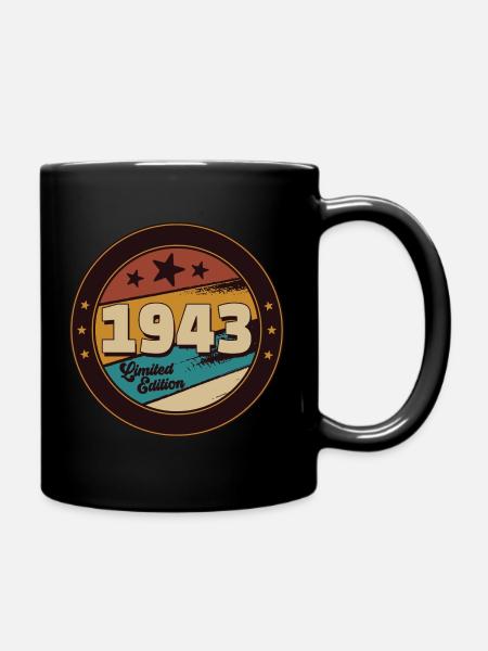 1943 - Tasse einfarbig - Schwarz