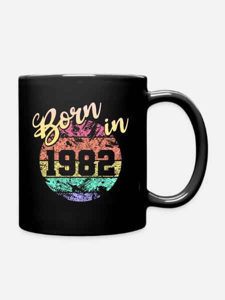 Born in 1982 - Tasse einfarbig - Schwarz