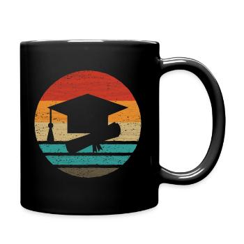 Chapeau de Docteur Style Rétro Vintage - Mug uni - noir - Droite