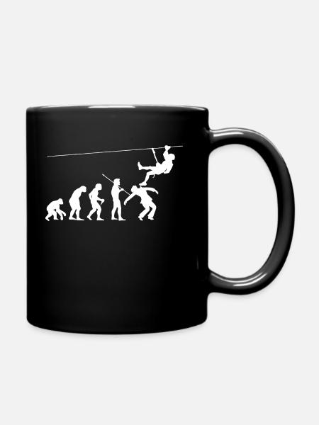 Tyrolienne - Mug uni - noir