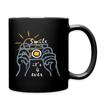 Camera, Photo - Full Colour Mug - black - Right
