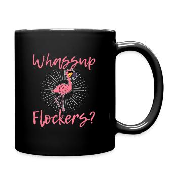 Flock Sunglasses Summer Vacation Animal Rights - Tasse einfarbig - Schwarz - Rechts