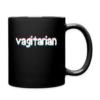 Chemise humoristique adulte drôle vagin pour les - Mug uni - noir - Droite