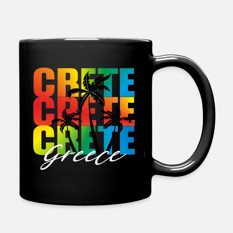 Crète - Grèce - Mug uni - noir