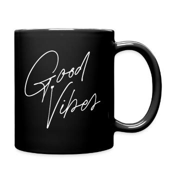 Good Vibes - Full Colour Mug - black - Right