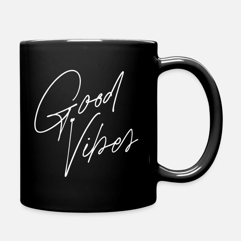 Good Vibes - Tasse einfarbig - Schwarz