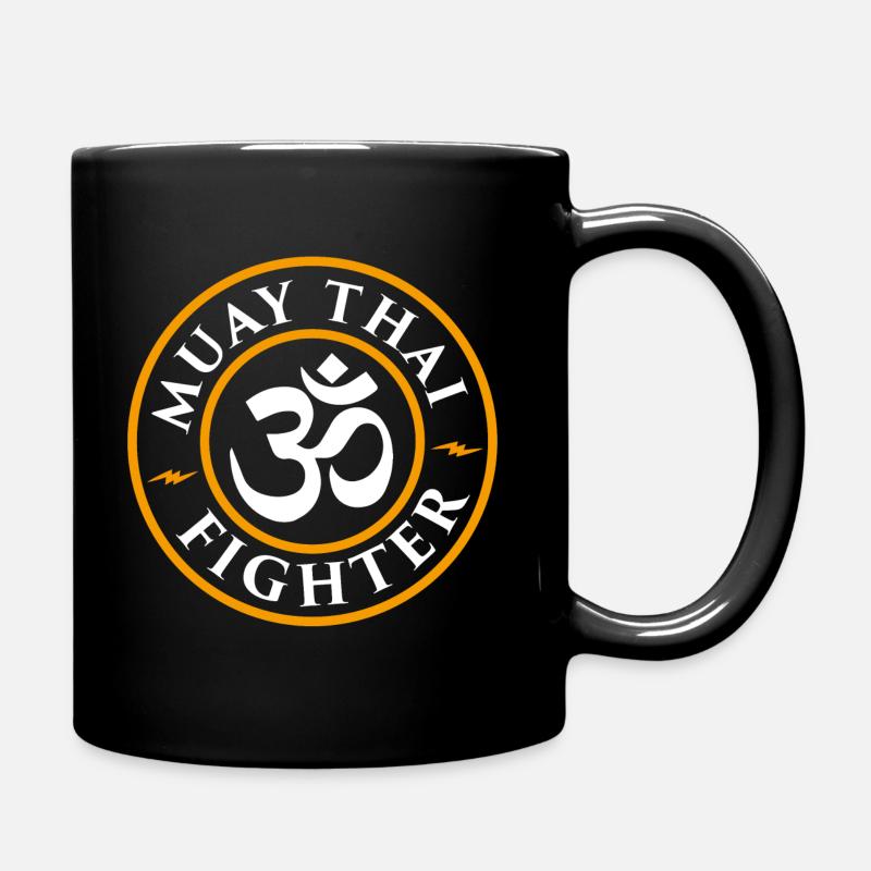 MUAY THAI - Tasse einfarbig - Schwarz