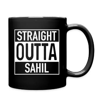 Droite OUTTA Sahil - Mug uni - noir - Droite