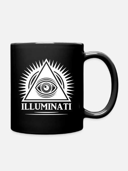 Illuminati - Tasse einfarbig - Schwarz