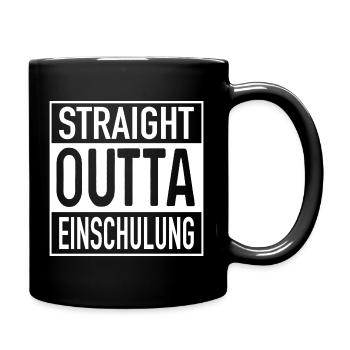 Inscription directe à OUTTA - Mug uni - noir - Droite