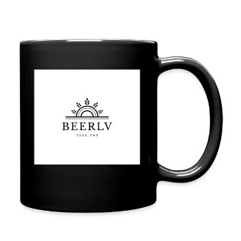 Beerlv - Tasse einfarbig - Schwarz - Rechts